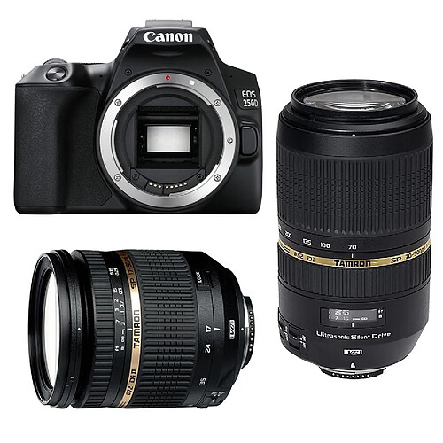 PACK CANON EOS 250D + TAMRON 17-50 VC + TAMRON 70-300 VC USD