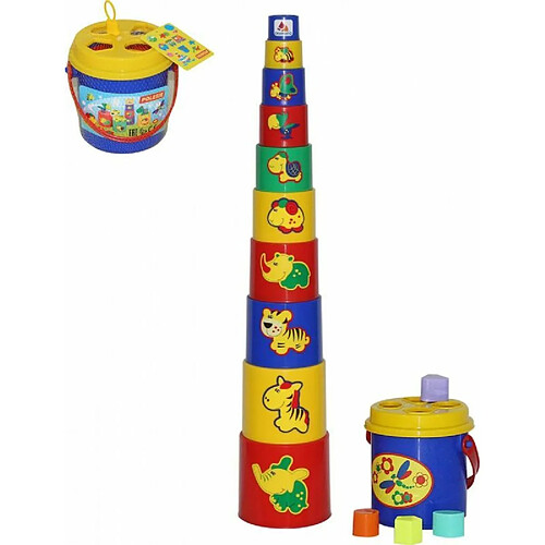 Polesie Shape sorter Wonder Pyramid No.3, 16 pcs.