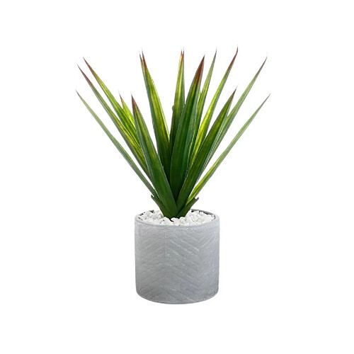 Atmosphera, Createur D'Interieur Aloé Vera artificiel en pot H. 49 cm - Atmosphera