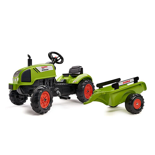 Falk / Falquet Tracteur enfant Claas Arion 410 avec remorque 2 à 5 ans - Falk