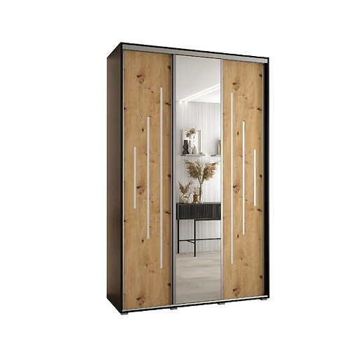 Abiks Meble Armoire Davos 13 À Portes Coulissantes 235,2/150/45 3 Portes