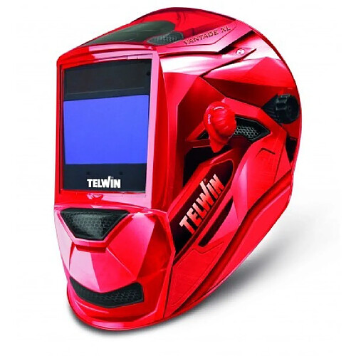 TELWIN Masque serre-tête de soudage automatique Vantage Red XL