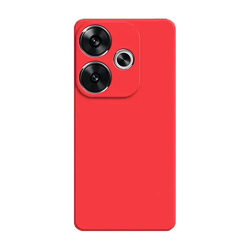 NIS Coque en silicone Poco F6 Rouge