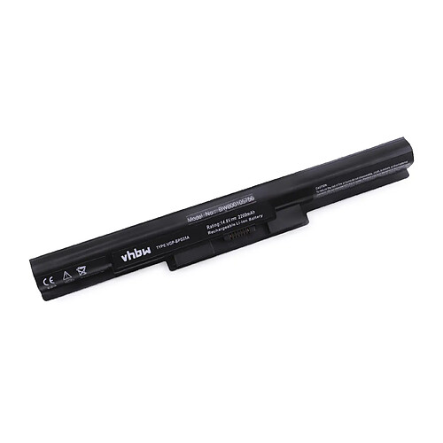 vhbw Batterie compatible avec Sony Vaio SVF15328SCW, SVF15328SG, SVF15328SH, SVF153290X, SVF15329CG laptop (2200mAh, 14,8V, Li-Ion)