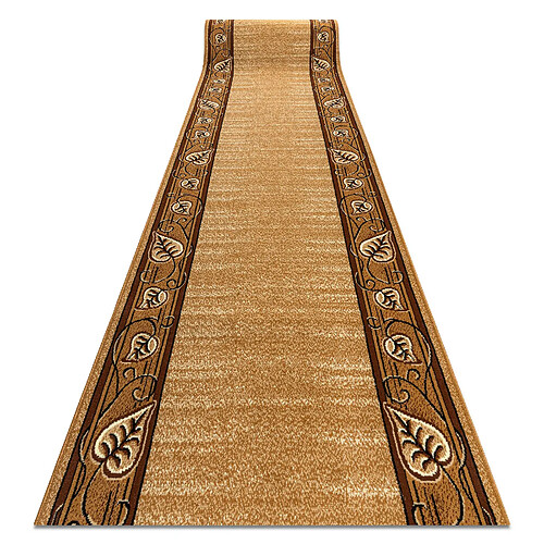 RUGSX TAPIS DE COULOIR BCF FELIKS vieil or 140 cm 140x270 cm