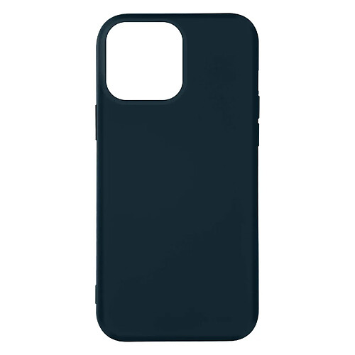 Avizar Coque pour iPhone 14 Pro Semi-rigide Soft-touch Fine bleu nuit