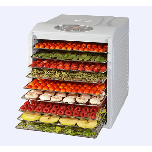 Déshydrateur fruits et légumes 9 plateaux 650w - kys-333d - KITCHEN CHEF