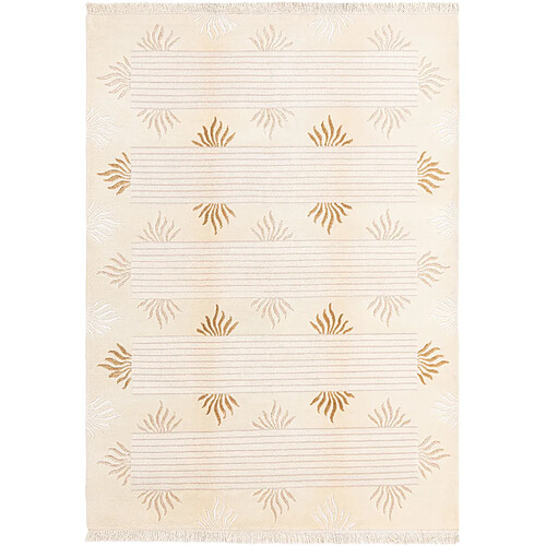 Vidal Tapis de laine 239x170 beige Darya