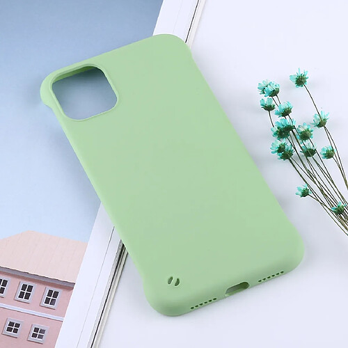 Wewoo Coque Rigide Étui de protection anti-dérapage pc pour iphone 11 vert