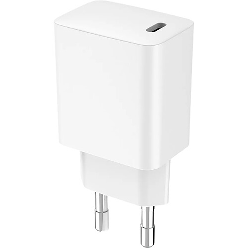 Just Green Chargeur secteur USB-C 20W Power Delivery Blanc Bigben