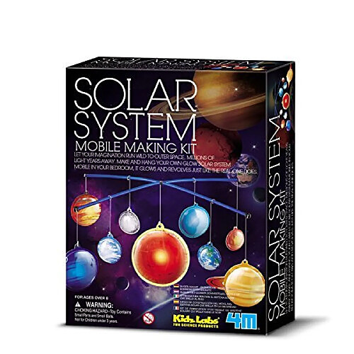 4M Kidz Labs Solar System Mobile Making Kit