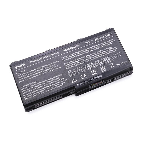 vhbw Batterie 8800mAh (10.8V) notebook Toshiba Dynabook Qosmio, Satellite remplace PA3729U-1BAS PA3729U-1BRS PA3730 PA3730U-1BAS PA3730U-1BRS PABAS207