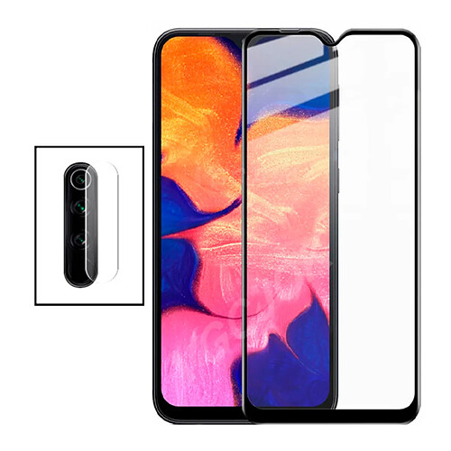 PHONECARE Kit Film Caméra Arrière + Film de Verre Trempé 5D Full Cover pour Xiaomi Redmi Note 8T