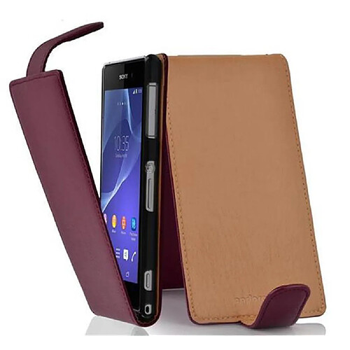 Cadorabo Coque Sony Xperia Z2 Etui en Mauve