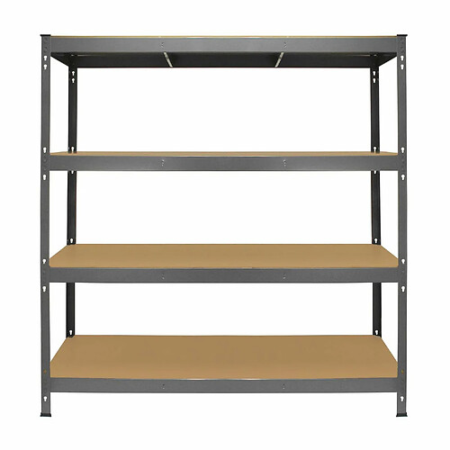 Monstershop Monster Racking Q-Rax Rayonnage Robuste, 160cm L, 60cm P, Gris