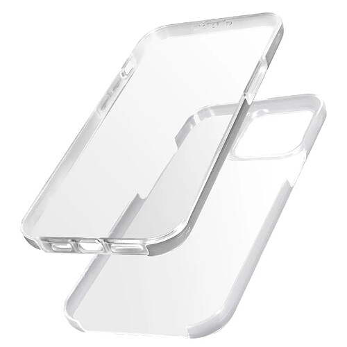 Avizar Coque Intégrale pour iPhone 13 Pro Max Arrière Rigide Avant Souple Transparent