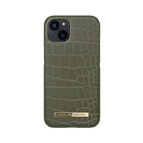 iDeal of Sweden Étui iPhone 13 - Khaki Croco