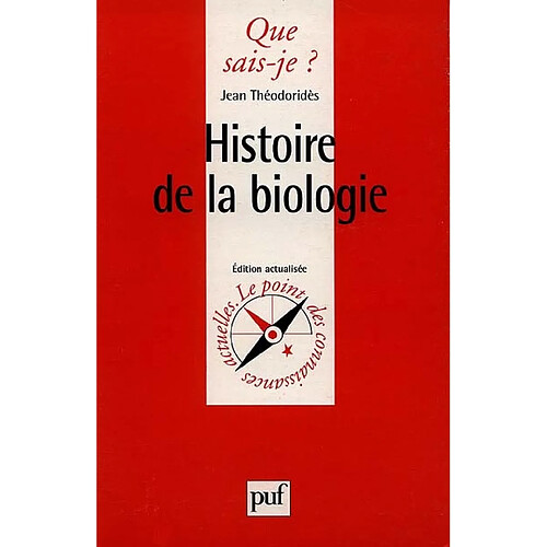 Histoire de la biologie · Occasion