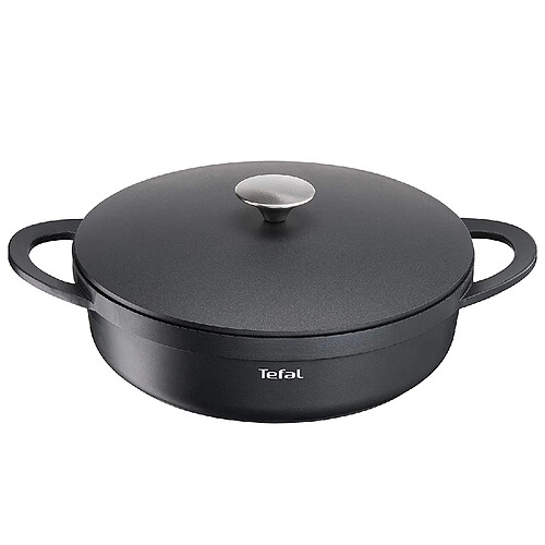 Lace International Games Tefal E21872 Trattoria Poêle à servir avec couvercle en fonte d'aluminium