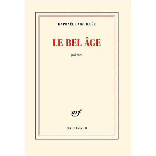 Le bel âge : poèmes · Occasion