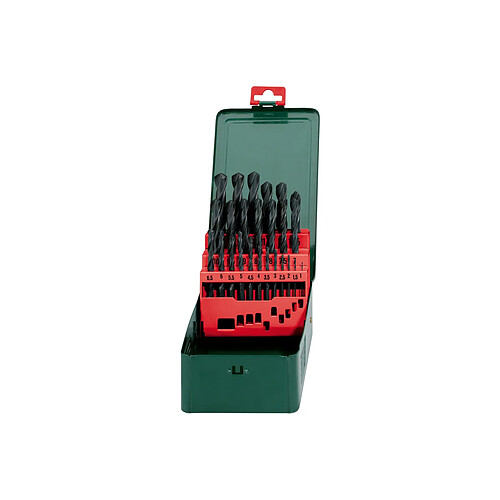 Coffret de forets HSS-R METABO - 25 pièces - 627152000