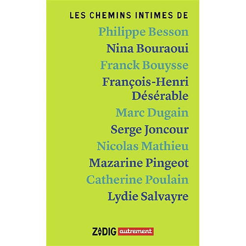 Les chemins intimes · Occasion