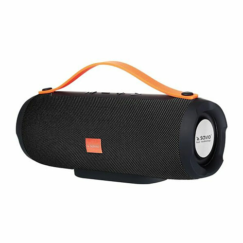 Savio BS-023 enceinte portable 10 W Enceinte portable stéréo Noir (SAVIO BS-023 Wireless Bluetooth Stereo Speaker 2x5W Black)