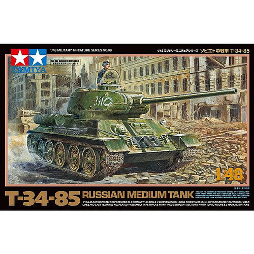 Tamiya Maquette Char Russian Medium Tank T-34-85