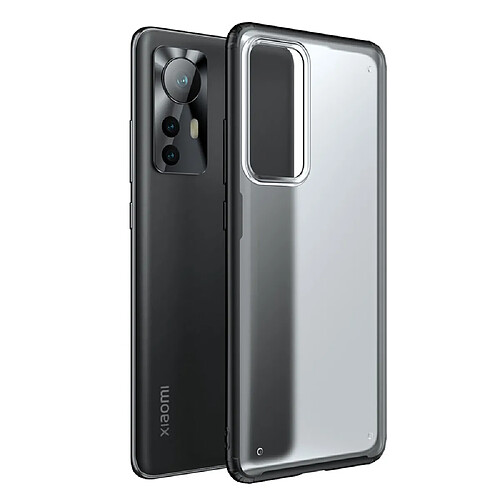 Coque en TPU antichoc, anti-rayures, surface mate noir pour votre Xiaomi 12