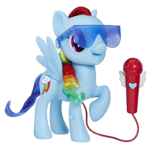 Ludendo Rainbow Dash chantant My Little Pony