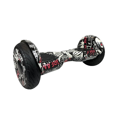 Air Rise HOVERBOARD 10 POUCES TOUT TERRAIN PIRATE BLUETOOTH+ SAC DE TRANSPORT+TÉLÉCOMMANDE