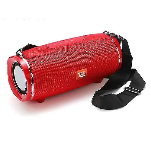 Universal Haut-parleur Bluetooth rouge imperméable portable de haut-parleur de haut-parleur haute puissance radio