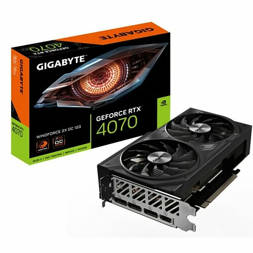 Carte Graphique Gigabyte GEFORCE RTX 4070 12 GB GDDR6