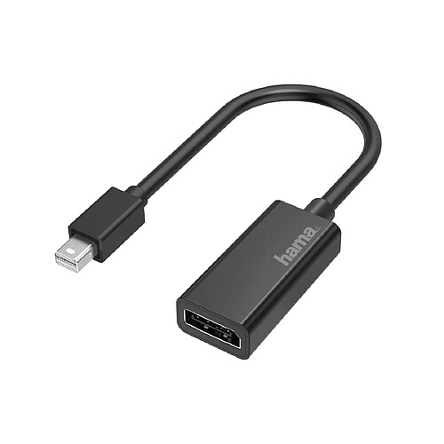 HAMA Adaptateur vidéo, fiche Mini-DisplayPort - port DisplayPort, Ultra-HD 4K