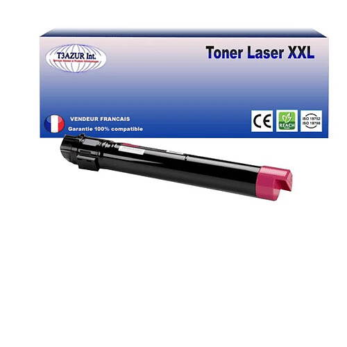 Toner compatible Xerox Phaser 7500Vdx,7500Vn, 7500Vdt Magenta - 17 800 pages - T3AZUR