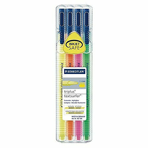 Promark Staedtler surligneur "triplus textsurfer", étui de 4