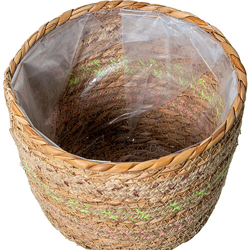 Cache-pot Alexandra House Living Marron Rotin Fibre naturelle