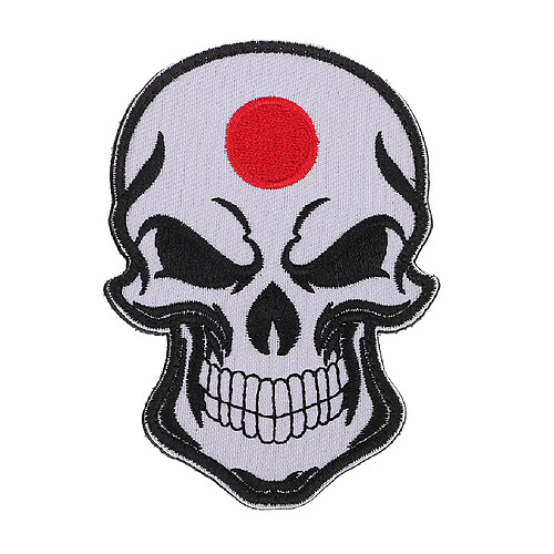 Drapeau Broderie Patch Crâne Patch Emblème Militaire Badge Armband Drapeau du Japon