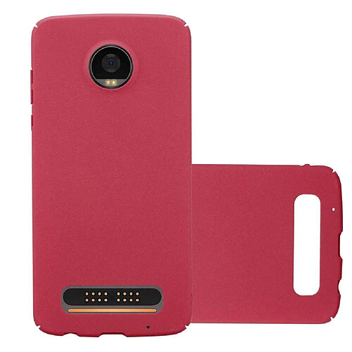 Cadorabo Coque Motorola MOTO Z2 PLAY / Z2 FORCE Etui en Rouge