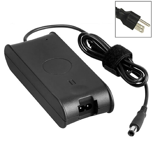 Wewoo Pour Dell Notebook, Conseils de sortie: 7.4x5.0mm Adaptateur secteur américain 19.5V 4.62A 90W