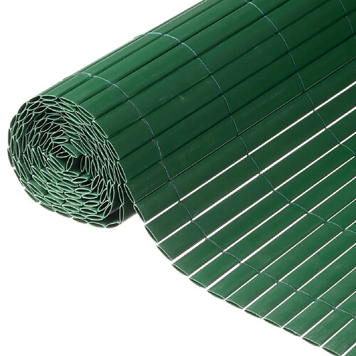 Nature Écran de jardin à double face PVC 1,5x3 m Vert