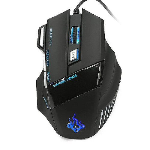 Universal CPI réglable de la souris filaire 8D 7Levels pour ordinateur portable PC Gamer Gamer SILENCE