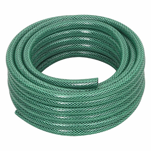 vidaXL Tuyau d'arrosage vert 0,5" 50 m PVC