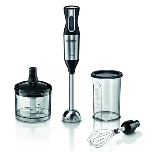 Bosch ErgoMixx MS6CM4150 blender Mélangeur par immersion Noir, Acier inoxydable 800 W