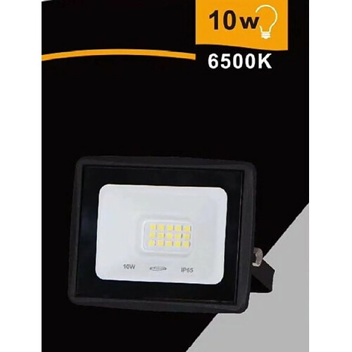 Tradex LED 10 WATT 900 LM IP65 NOIR NATUREL LUMIÈRE FROIDE CHAUDE EK02-10W-N