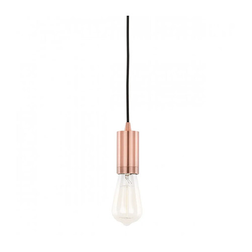 Luminaire Center Douille suspendue moderne Moderna Cuivre rouge