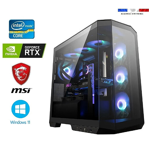 PC Gamer intel I7-14700KF + Watercooling - RTX 4070 12GO SUPER MSI GAMING X SLIM - 32GO Ram - SSD 1To + SSD 2To - Mag Pano M100R PZ - Windows 11