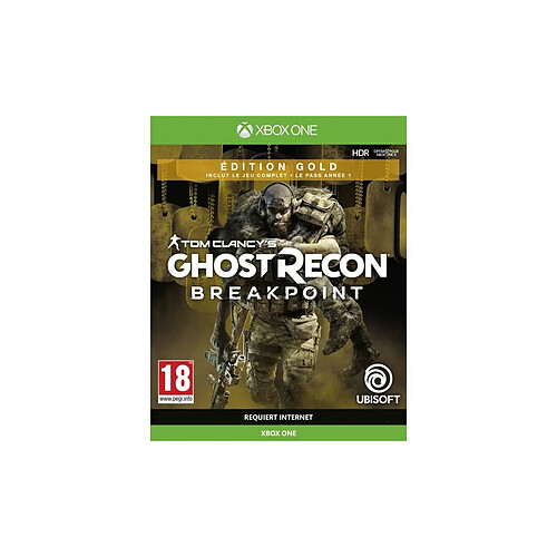 Ubisoft Ghost Recon Breakpoint Edition Gold Jeu Xbox One