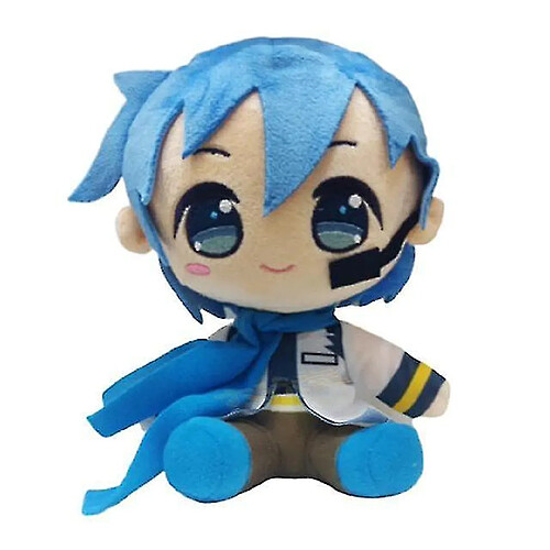 Universal 20cm anime peluche hatsune en peluche jouet japon anime pelushie miku kaito oreiller doux pour enfants (bleu)