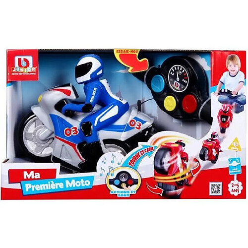 BBURAGO BB Junior - Moto First RC - Bleu